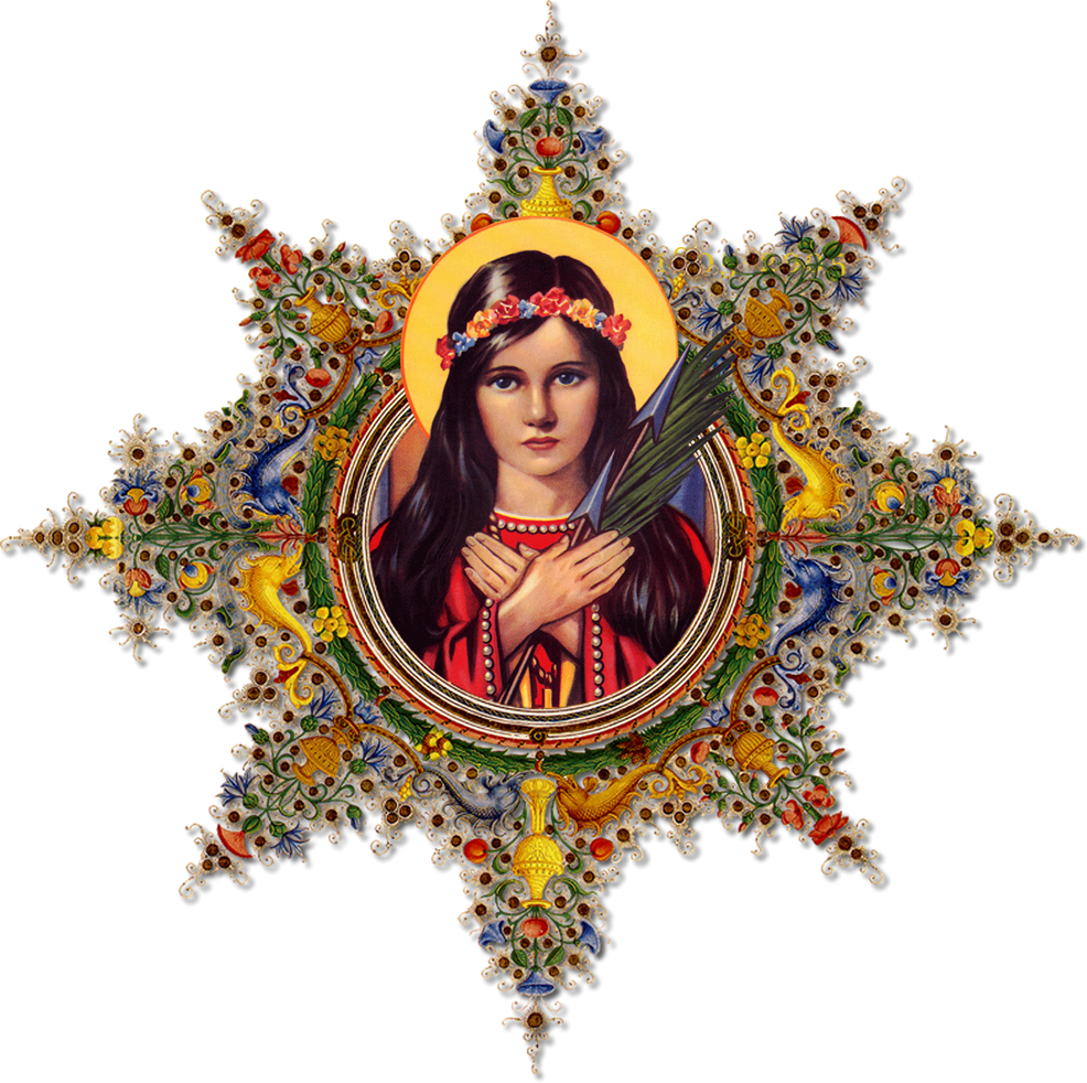 a year of prayer 365 Rosaries August 11 Saint Philomena